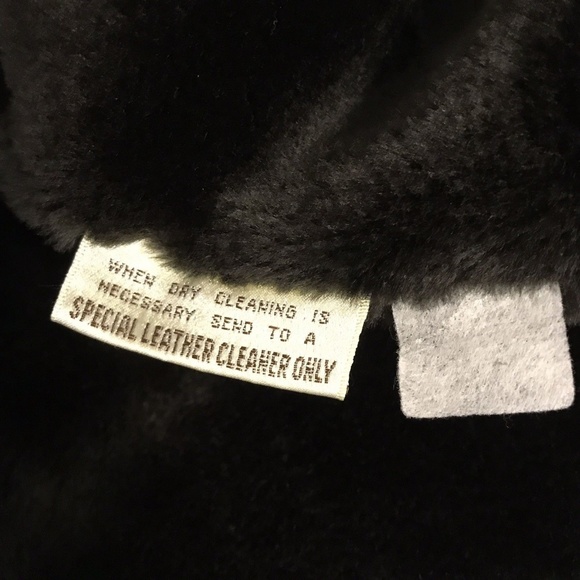 Vintage Berman's Brown Leather Coat Men's Sz 44 - Picture 5 of 8